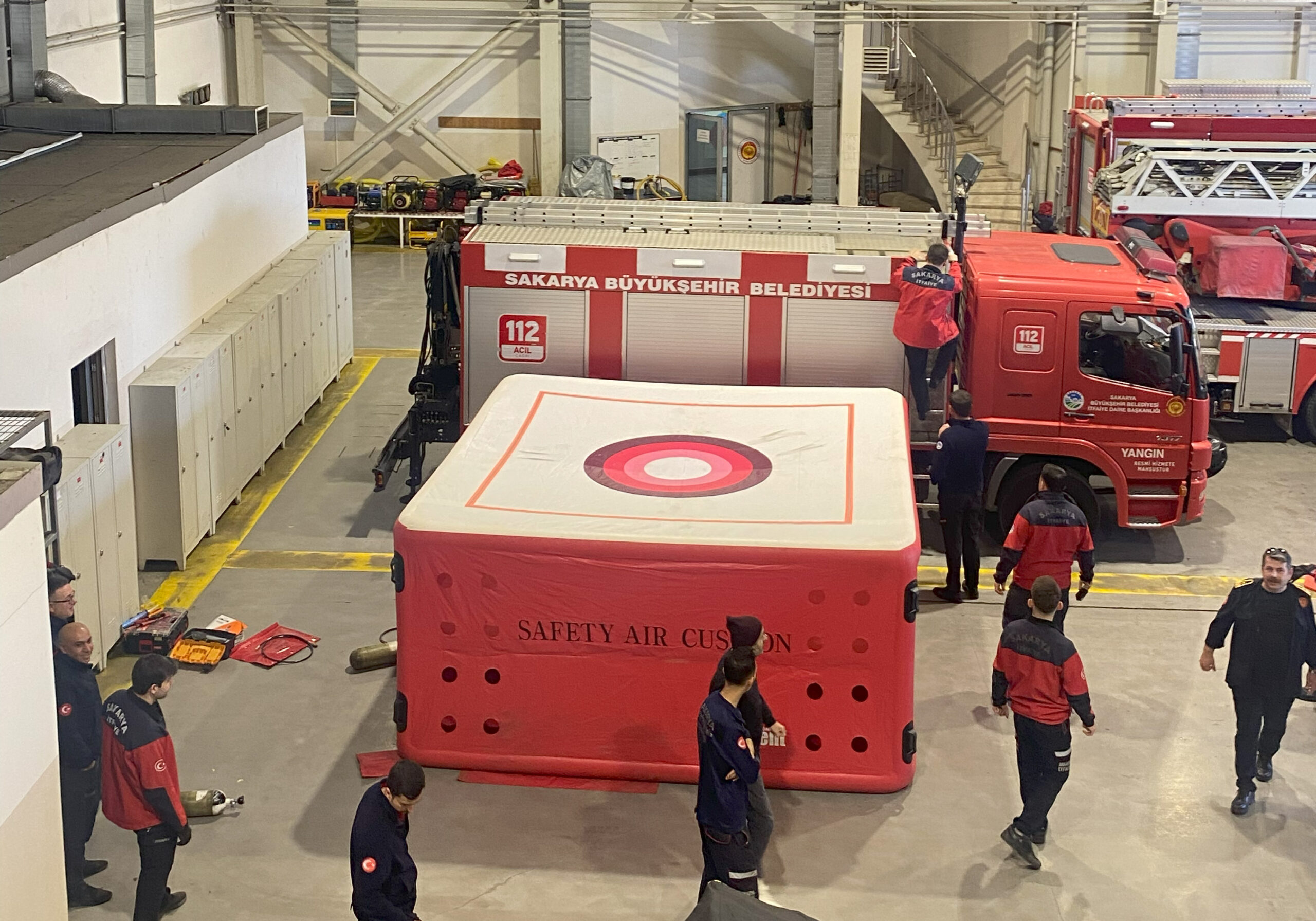 Sakarya Fire Department Chose the SMZ-20 Safety Air Cushion
