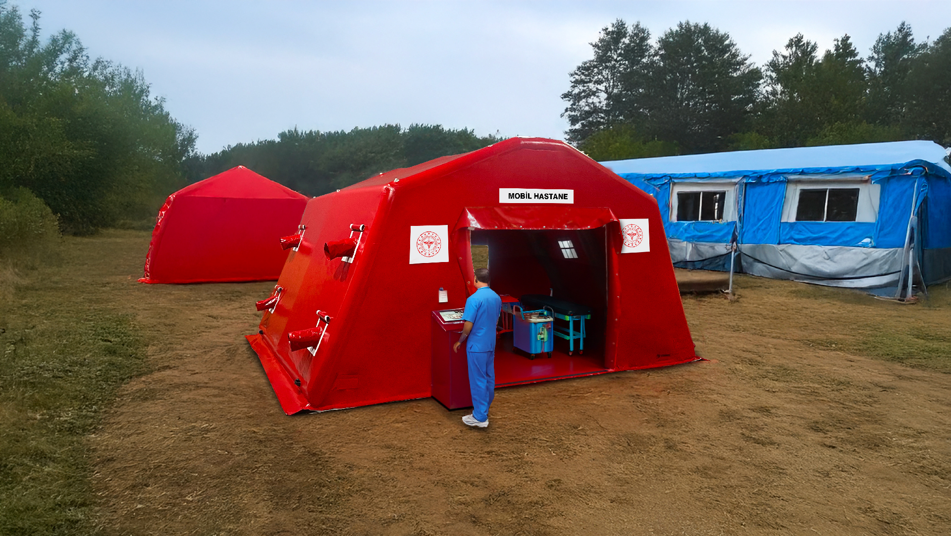 Mobil Hospital Tents